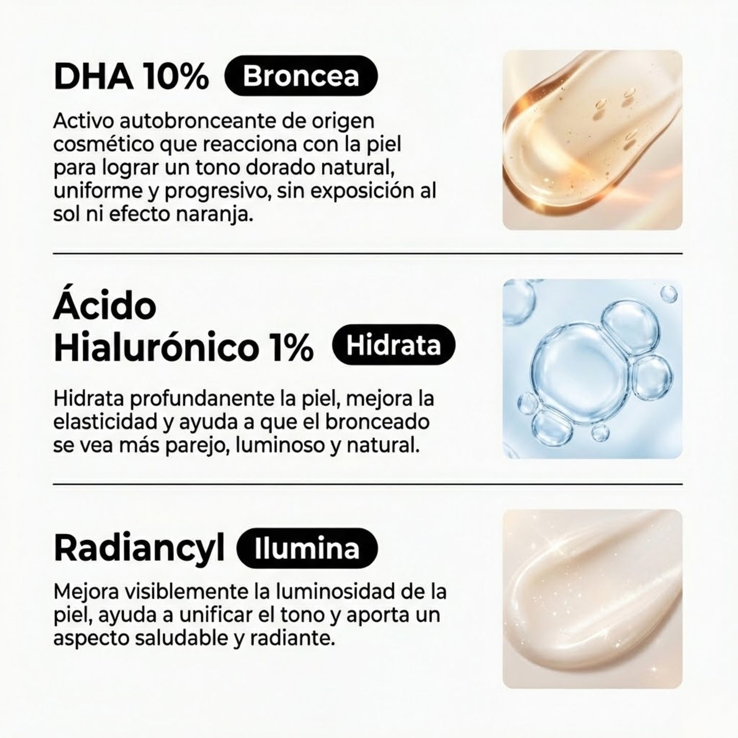 Bronceado en 7HS sin SOL