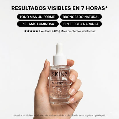 Bronceado en 7HS sin SOL